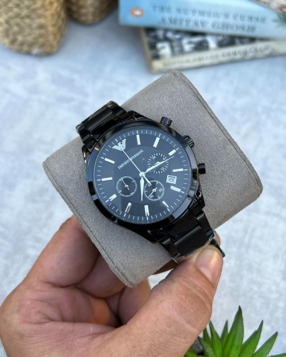 luxury Watch Emporio Arman_i Classic Black